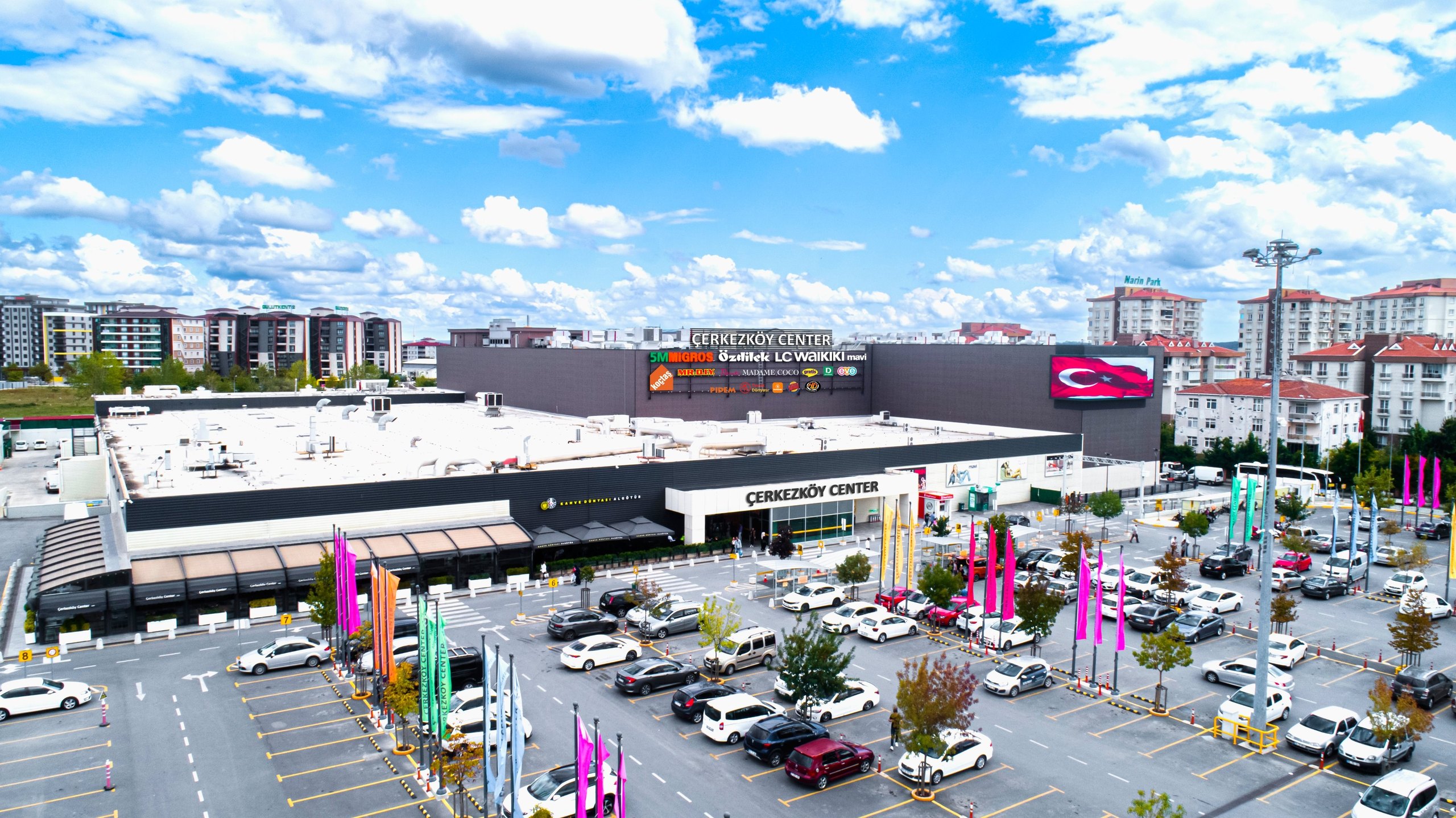Çerkezköy Center dış cephe